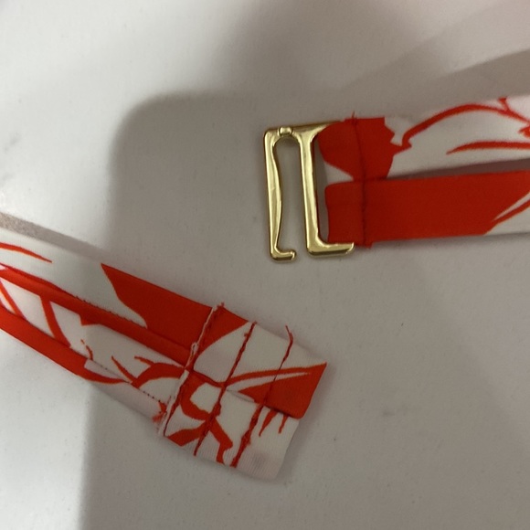 3x 24w-26w orange and white floral bikini ❤️🔥 NWT time and tru - Picture 16 of 16